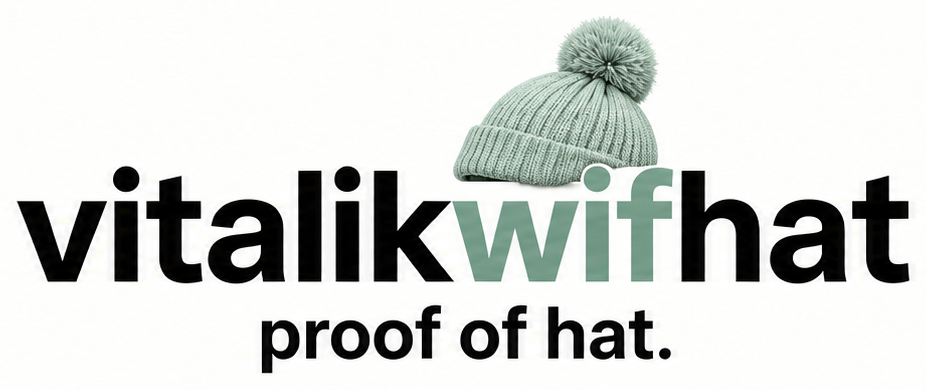 vitalikwifhat — proof of hat.